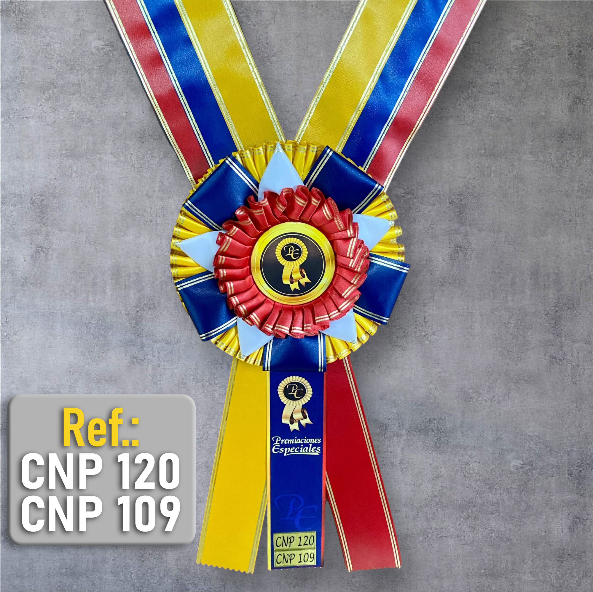 Pectoral, Cinta o Roseta o Gallardete para Eventos Equinos