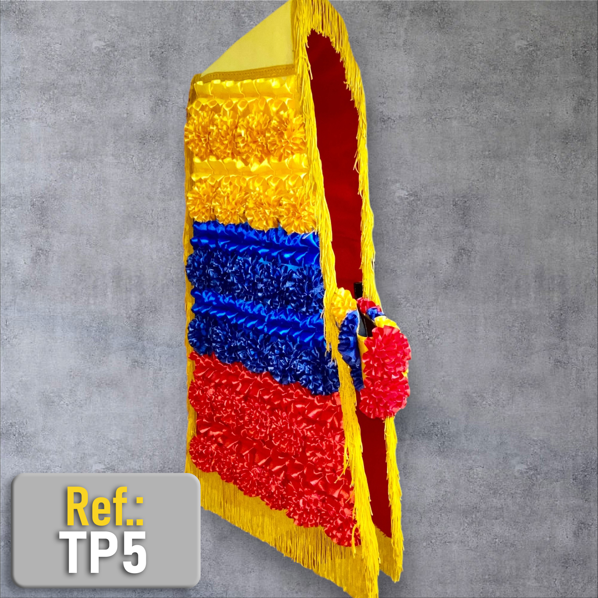 Tapete de Plisados y Claveles para Eventos Equinos