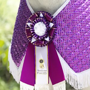 Manta Equina Acolchada y lentejuelas brillantes