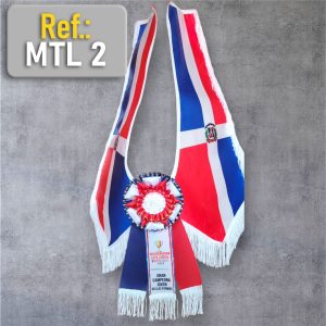 Manta Equina Lisa con Bandera