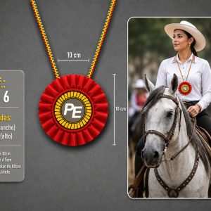 Cinta o Roseta o Gallardete para Cabalgatas Equinas